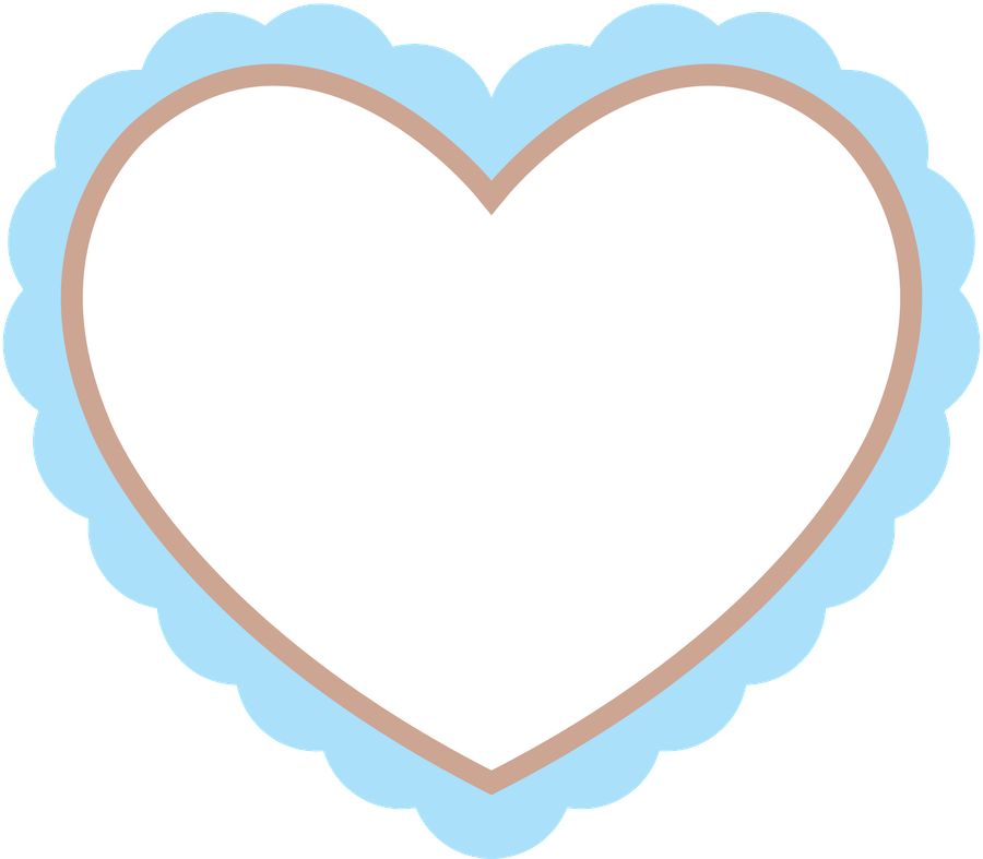 Ursinhos E Ursinhas - Coração Minus Png (900x787), Png Download