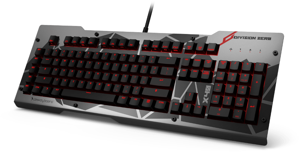 X40 Pro Gaming Mechanical Keyboard - Das Keyboard X40 Pro Gaming Mechanical Keyboard (1000x563), Png Download