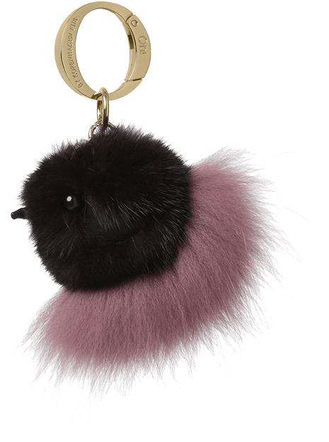 Cora Bird Black - Kopenhagen Fur (800x800), Png Download