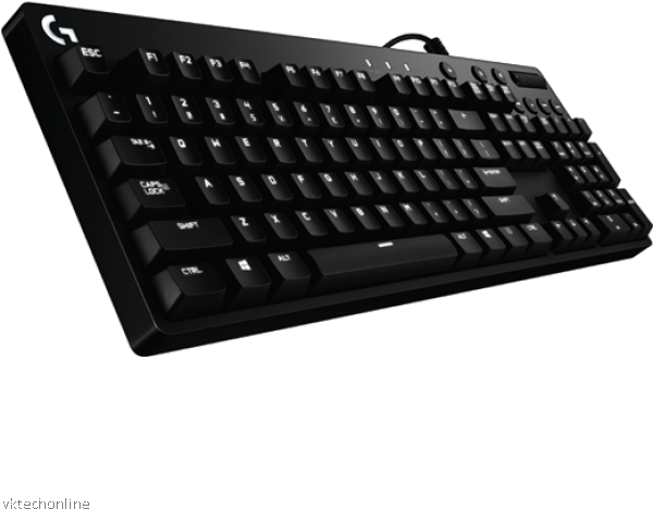 G610 Orion Blue Backlit Mechanical Gaming Keyboard (600x600), Png Download