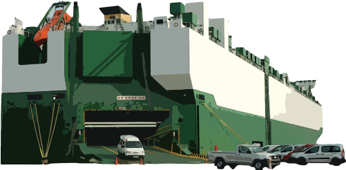 The Most Economical Way To Ship You Vehicle Internationally - Trailer Truck (500x300), Png Download