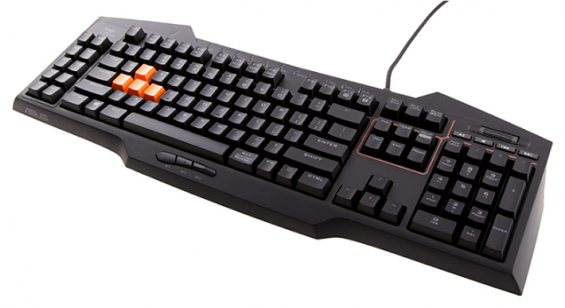Strix Tactic Pro Mechanical Gaming Keyboard - Asus Strix Tactic Pro Cherry Red Mechanical Usb Keyboard (350x350), Png Download