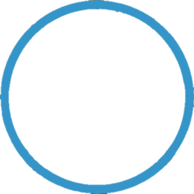 Circulo Celeste Uruguay Mundial Rusia - Round Circle In Watercolor Png (400x400), Png Download