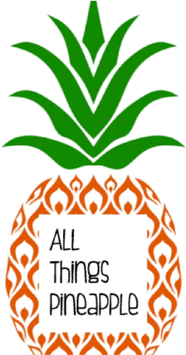 All Things Pineapple Logo - Aloha Pineapple Svg (499x500), Png Download