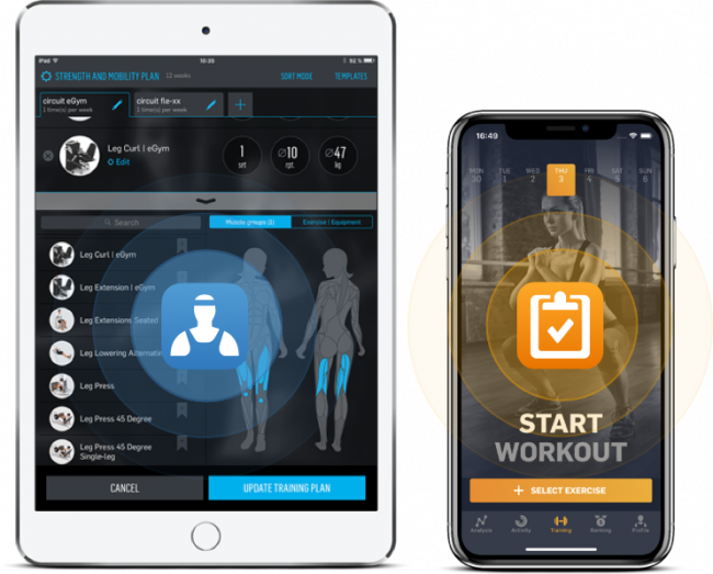 Whether You Want To Build Muscle Or Lose Weight, Train - Fitness App (650x523), Png Download
