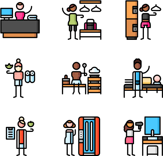 Gym - Clip Art (600x564), Png Download