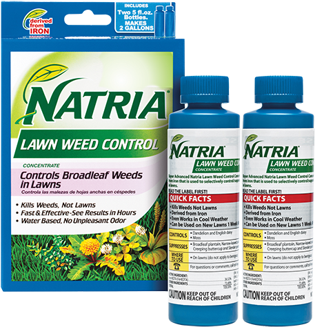 Natria® Lawn Weed Control (498x510), Png Download