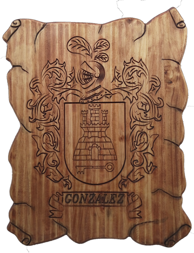Escudo Heraldico - Escudos Heraldicos En Madera (652x850), Png Download