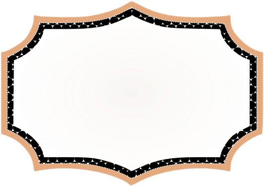 Moldura Borda Dark - Borda Para Plaquinhas De Nomes (586x387), Png Download
