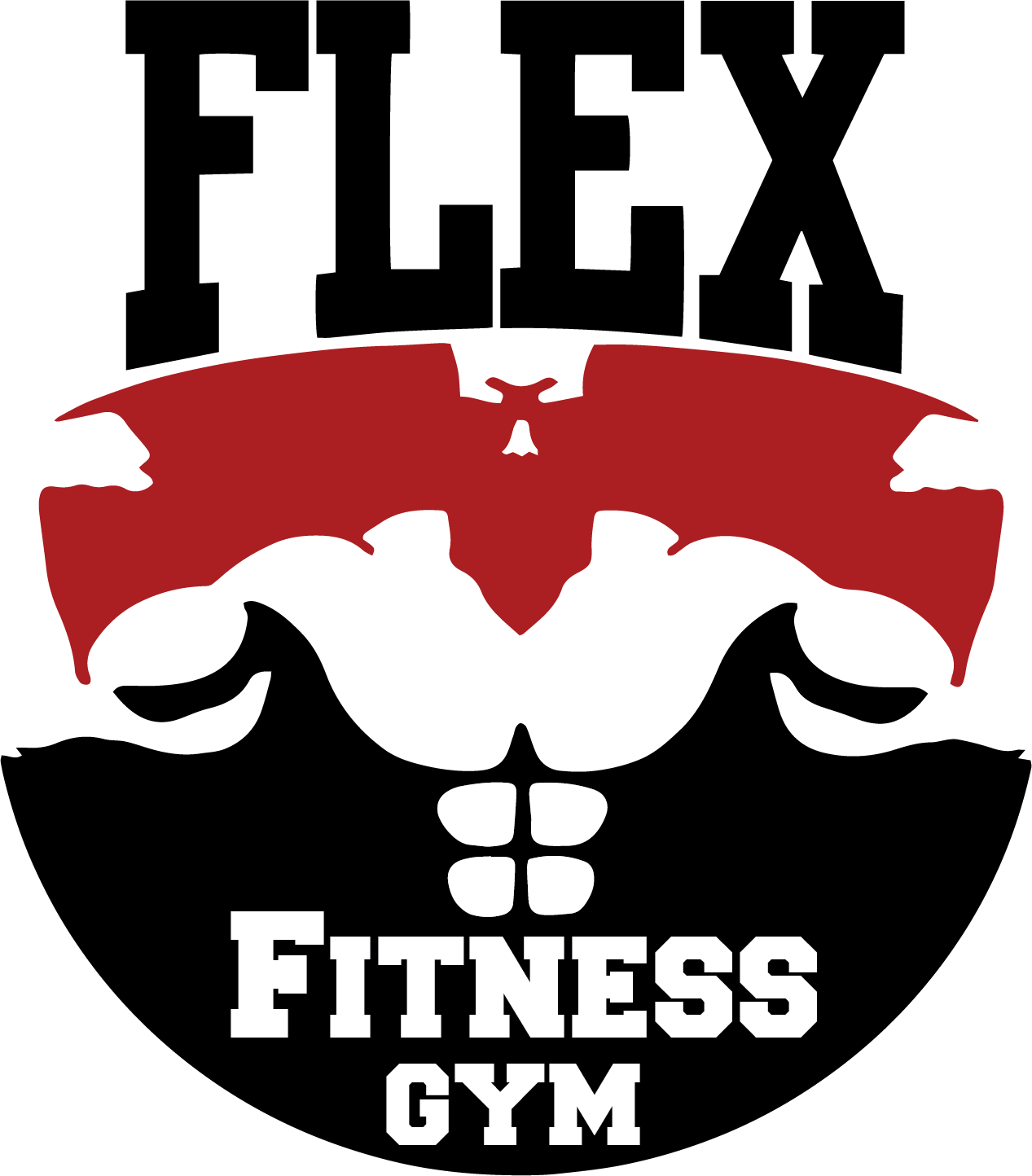 Flex Fitness Gym - Wall Sticker Do More Be More (1267x1444), Png Download