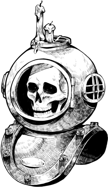 Nautical Rope Cliparts - Deep Sea Diver Shirt (488x750), Png Download