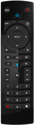 Control Your Tv - Optimum Altice One Remote (554x556), Png Download