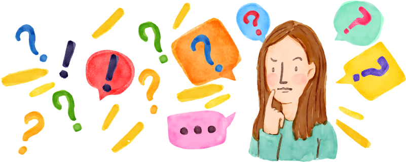 Preguntas - Signos De Puntuacion Y Auxiliares (831x334), Png Download