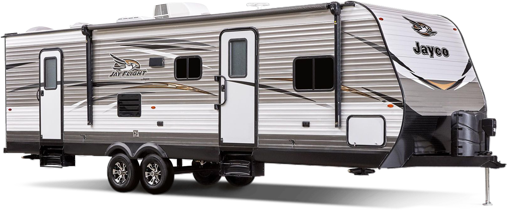 Travel Trailers - 2019 Jayco Jay Flight 28rls (1634x811), Png Download