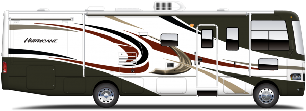 Class A Motorhome Png (600x241), Png Download