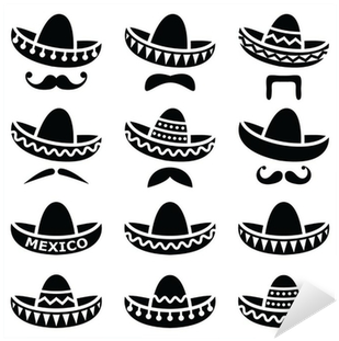 Vinilo Pixerstick Sombrero Mexicano Con Bigote O Bigote - They Call Me El Jefe Boss's Appreciation Day Funny (400x400), Png Download