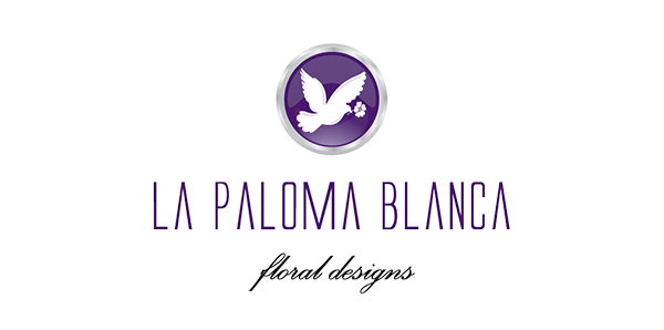 La Paloma Blanca Floral Designs (600x298), Png Download