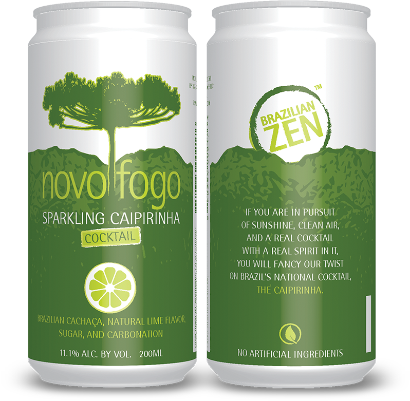 Novo Fogo, Producer Of Organic Cachaças From Fresh - Caipirinha (910x890), Png Download