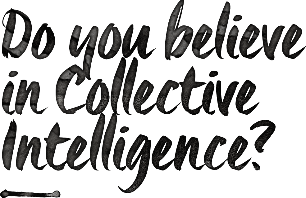 Do You Want To Develop Collective Intelligence Together - Calligraphy (985x639), Png Download