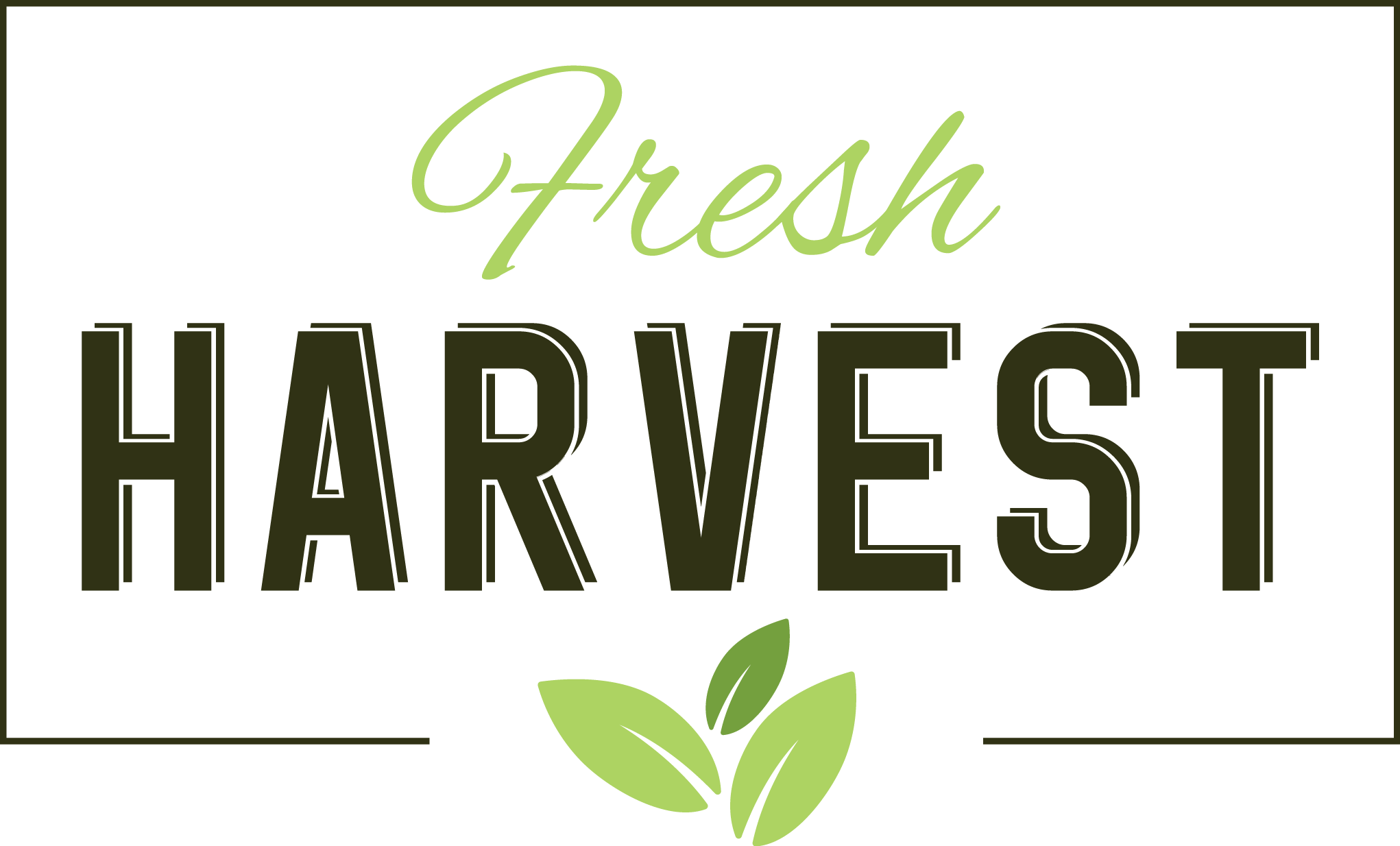 Fresh Harvest Restaurant - Fresh Harvest (2042x1234), Png Download