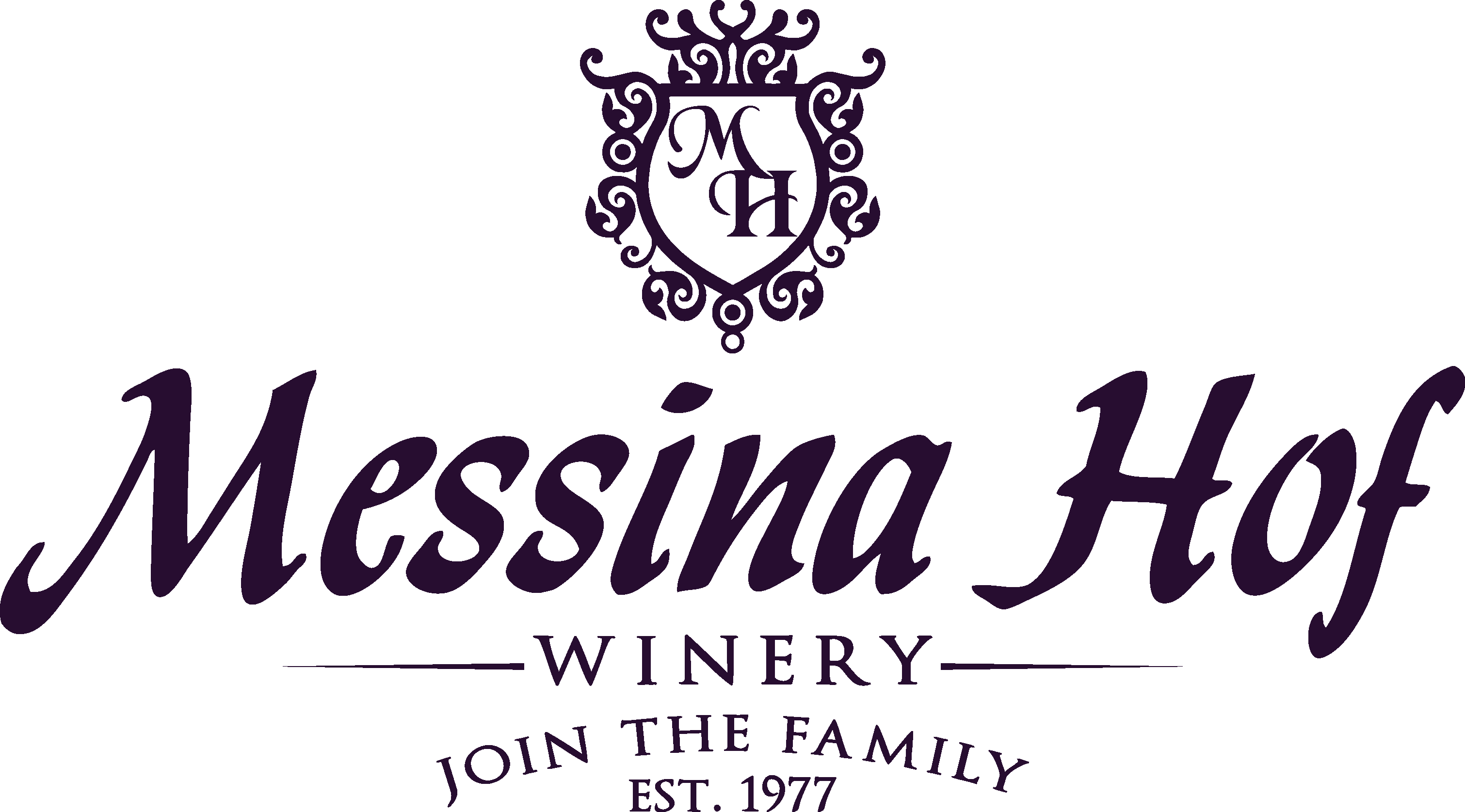 Messina Hof Winery Logo Purple2 - Messina Hof Winery Logo (3021x1675), Png Download