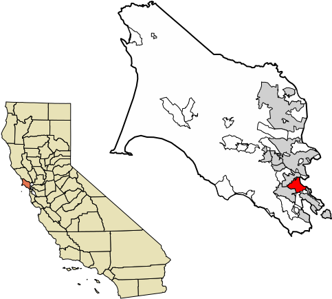 Marin County California Incorporated And Unincorporated - County California (502x453), Png Download