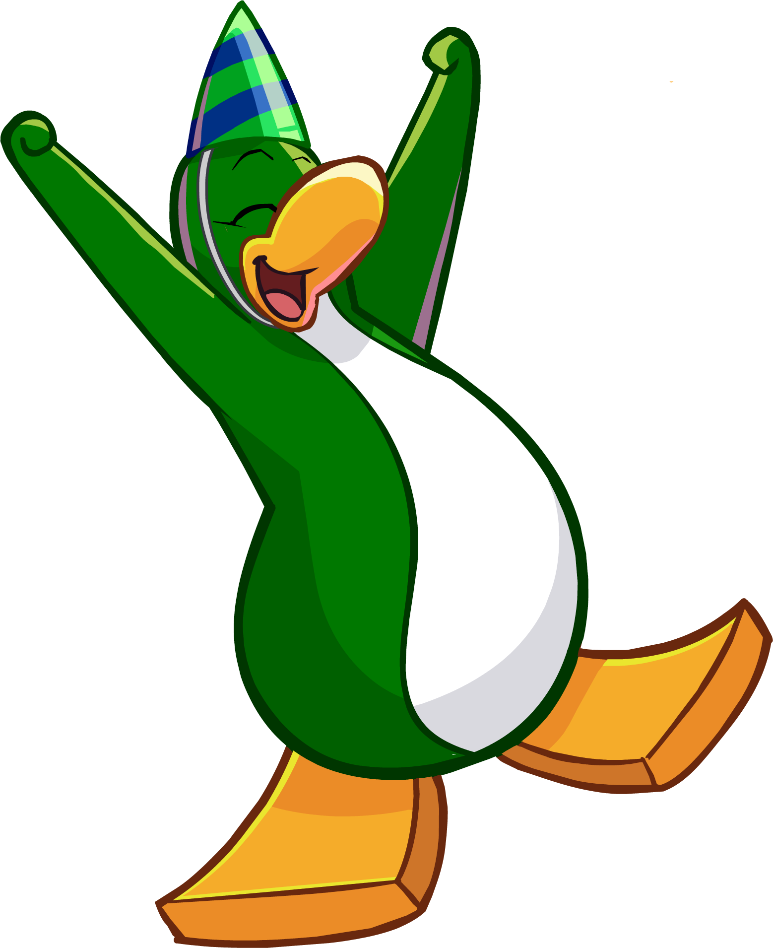 8th Anniversary Login Screen 1st Year Hat - Hat (1558x1910), Png Download