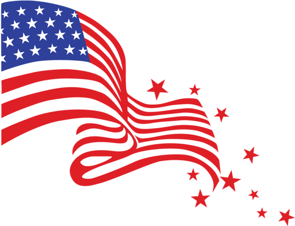 Love And Honor Our Beautiful Flag - Fourth Of July Transparent (400x302), Png Download