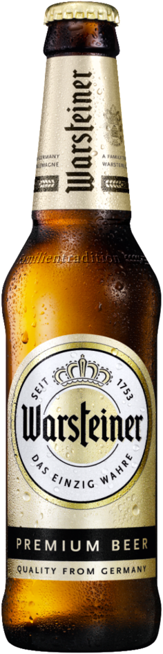 Warsteiner Beer (350x1024), Png Download