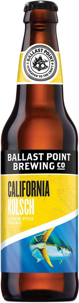 California Kölsch - Ballast Point California Kolsch (340x1260), Png Download