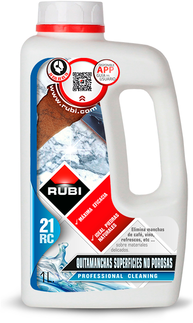 Rc-21 Quitamanchas Superficies No Porosas - Productos Para Limpiar Ceramica (647x767), Png Download