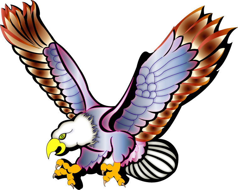 Ilustracion Digital Vectorizada » Transportes-aguila - Aguila En Formato Png (757x604), Png Download