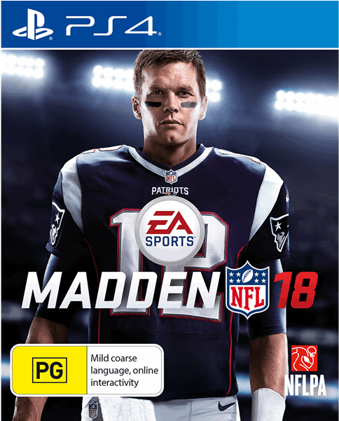 Madden Nfl 18 (ps4) (600x600), Png Download