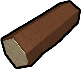 Wooden Log - Chocolate (420x420), Png Download