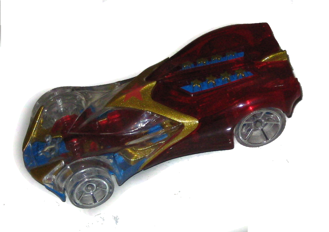 Wonder Woman 01 - Custom Car (1108x772), Png Download