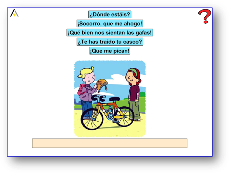 Signos De Interrogación Y Exclamación - Palabras Con Bl (809x614), Png Download