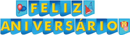 Faixa De Feliz Aniversario Png - Circo Patati Patata (567x283), Png Download