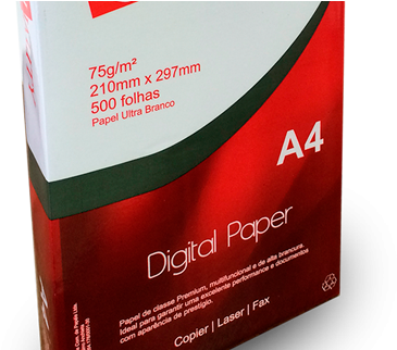 Papel A4 Tecnoprinter 1 - Leaf (400x321), Png Download