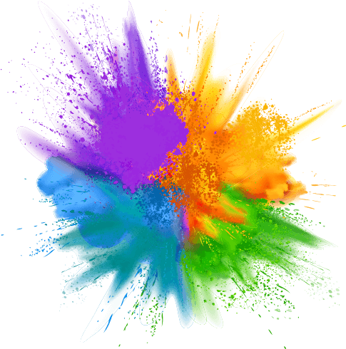 Designer - Background Color Festival (600x600), Png Download