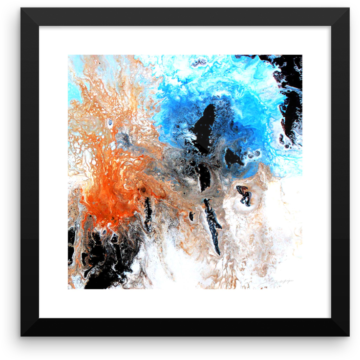 Meditate Collection - Modern Art (1000x1000), Png Download