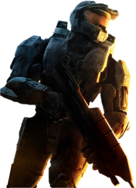 Halo 3 Master Chief - Master Chief Halo 3 (546x744), Png Download