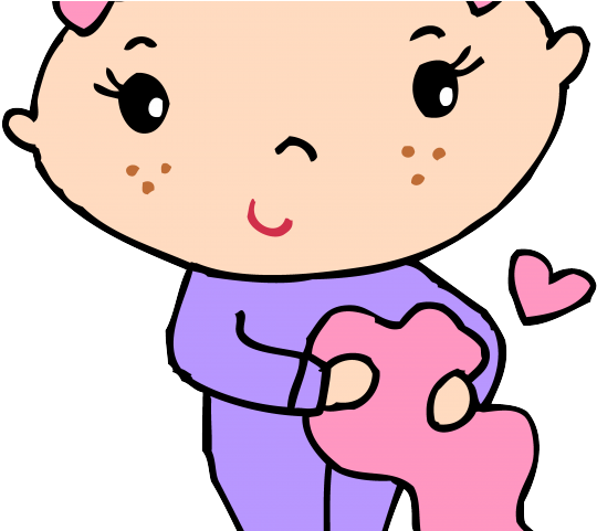 Freckles Clipart Todler - Little Girl Blanket Clipart (640x480), Png Download