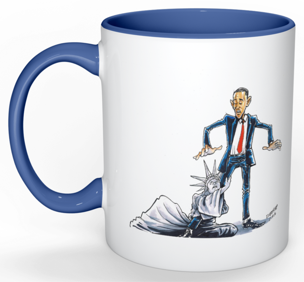 President Obama Please Don't Go - Aerial Silks Mug (1024x950), Png Download