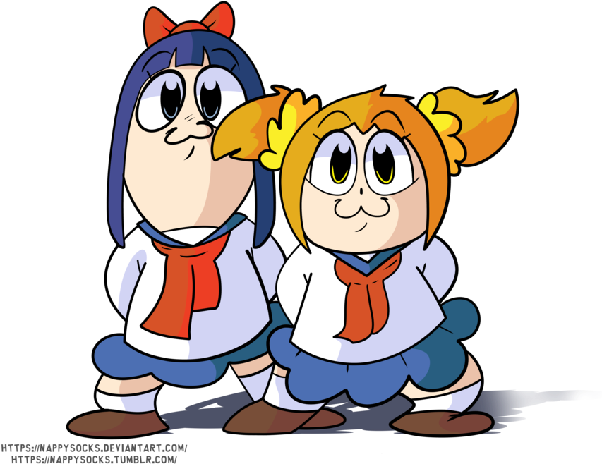 Dog With Hearts Clipart Source - Cartoon (1024x677), Png Download