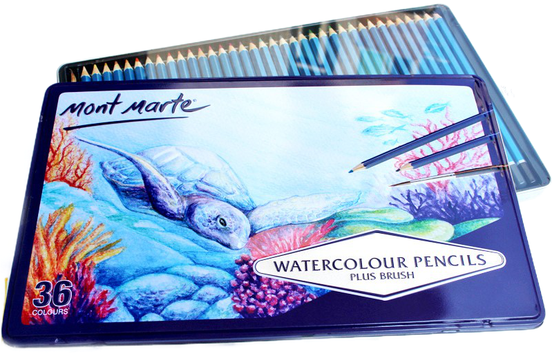 Children's Colored Pencils Can Be Washed Pencils Watercolor - Sketch Pad (800x800), Png Download