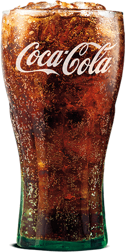 Hero 0008 Coca Cola - Coca Cola Zero Burger King (500x540), Png Download