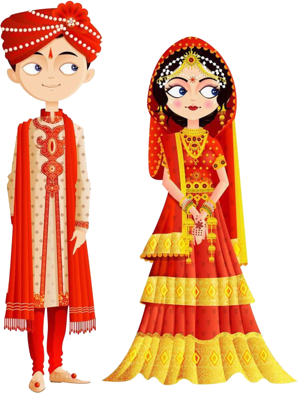 Clip Art Library Library India Wedding Invitation Bride - 69 Things I Wish I Knew Before Getting Married (1024x1448), Png Download