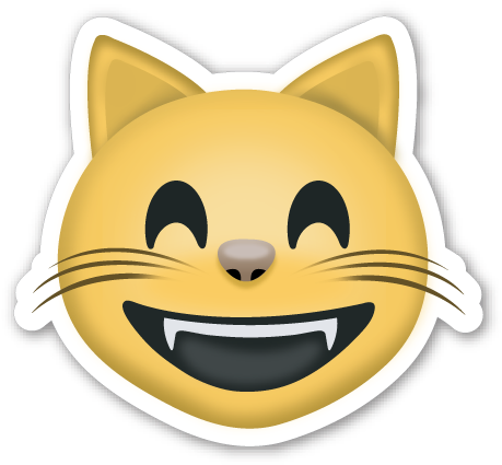 59 Images About Png On We Heart It - Whatsapp Emoji Cat (468x429), Png Download
