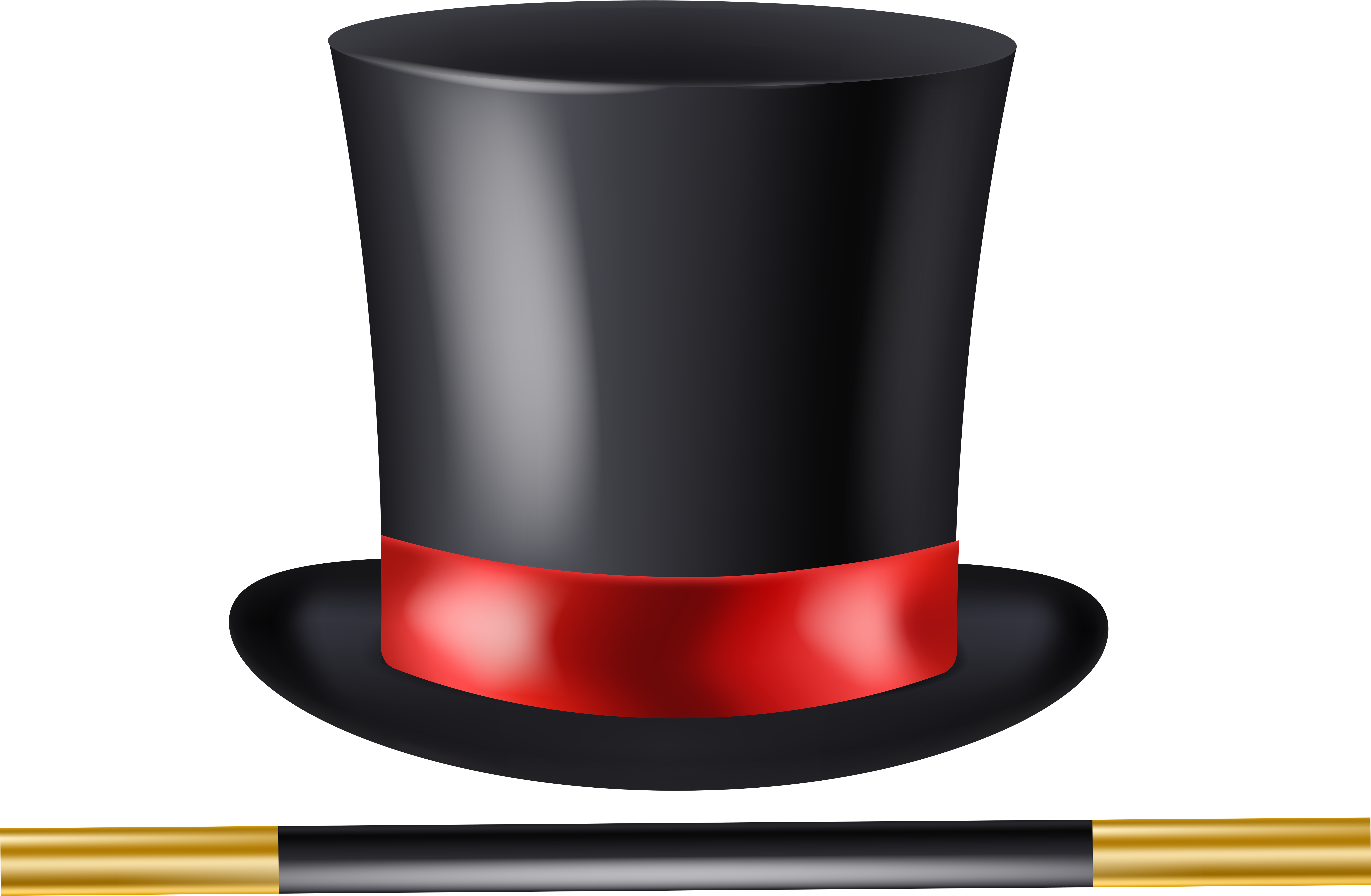Hat And Wand Clip Art Gallery Yopriceville - Election (8000x5249), Png Download