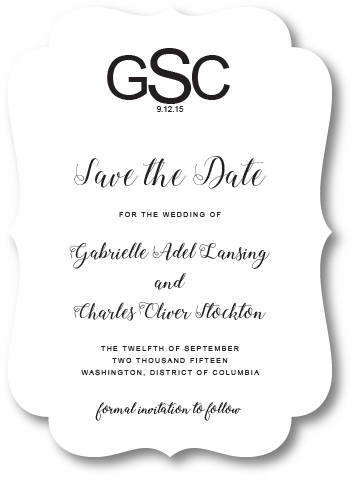 Kayla Save The Dates (468x612), Png Download